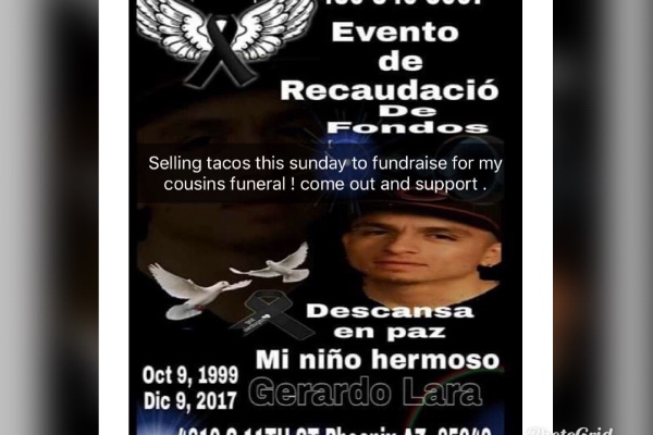fundraiser by roxanne garibay gerardos funeral funeral fundraiser flyer