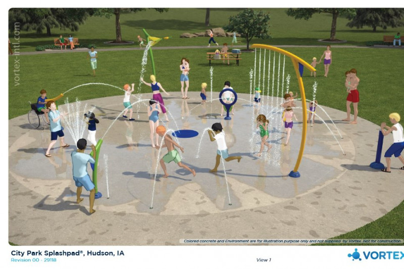 Fundraiser by Kate Wyatt Help Build the Hudson, IA Splashpad