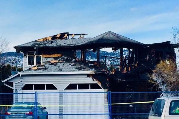 Culbertson House Fire photo