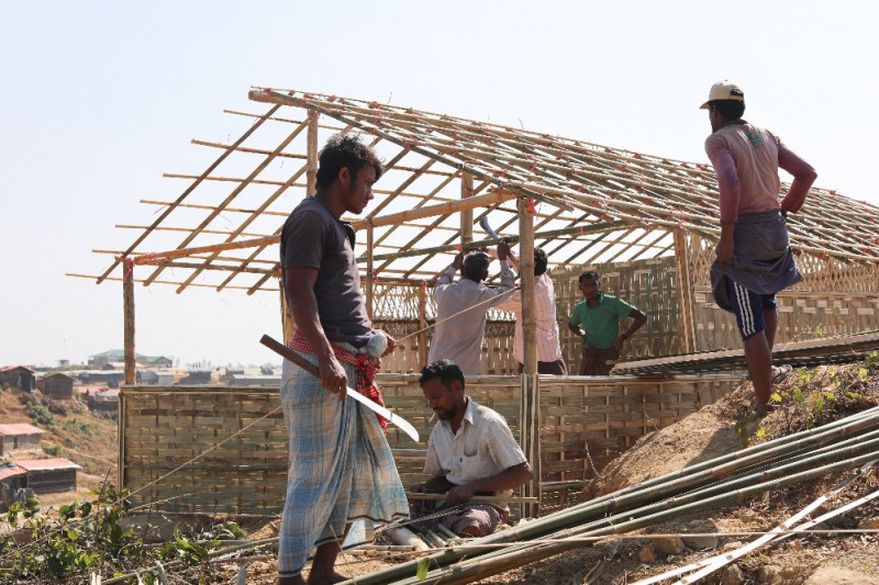 Houses For Rohingya Refugees photo