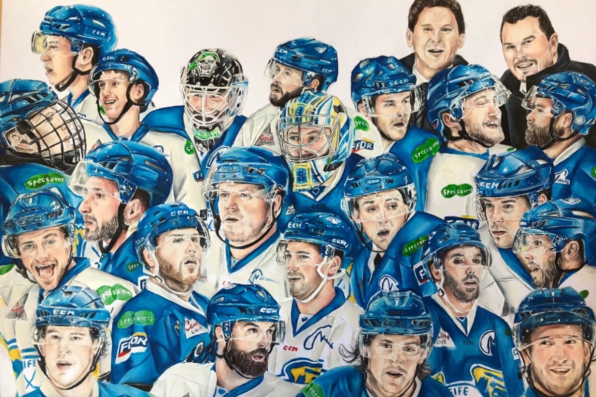 fundraiser by rebecca thomson fife flyers team drawing for chas flyers fans start gofundme