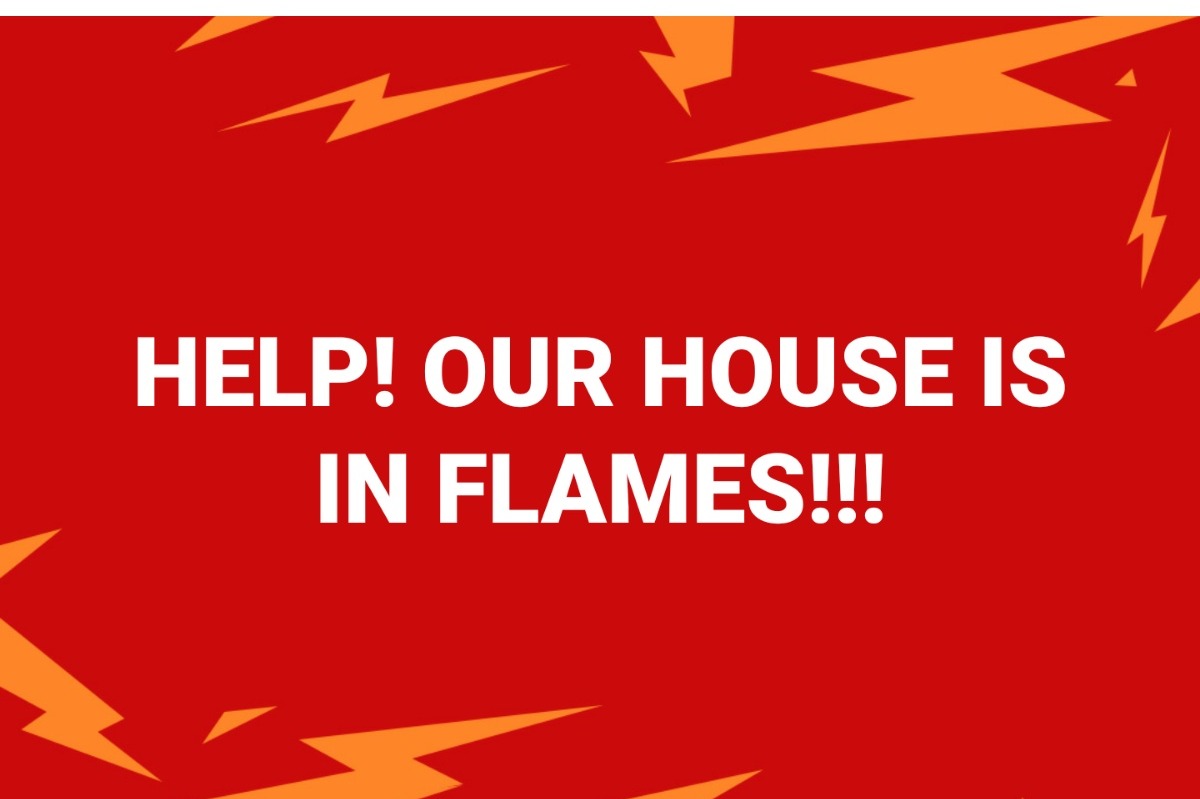 Pitt family fire photo