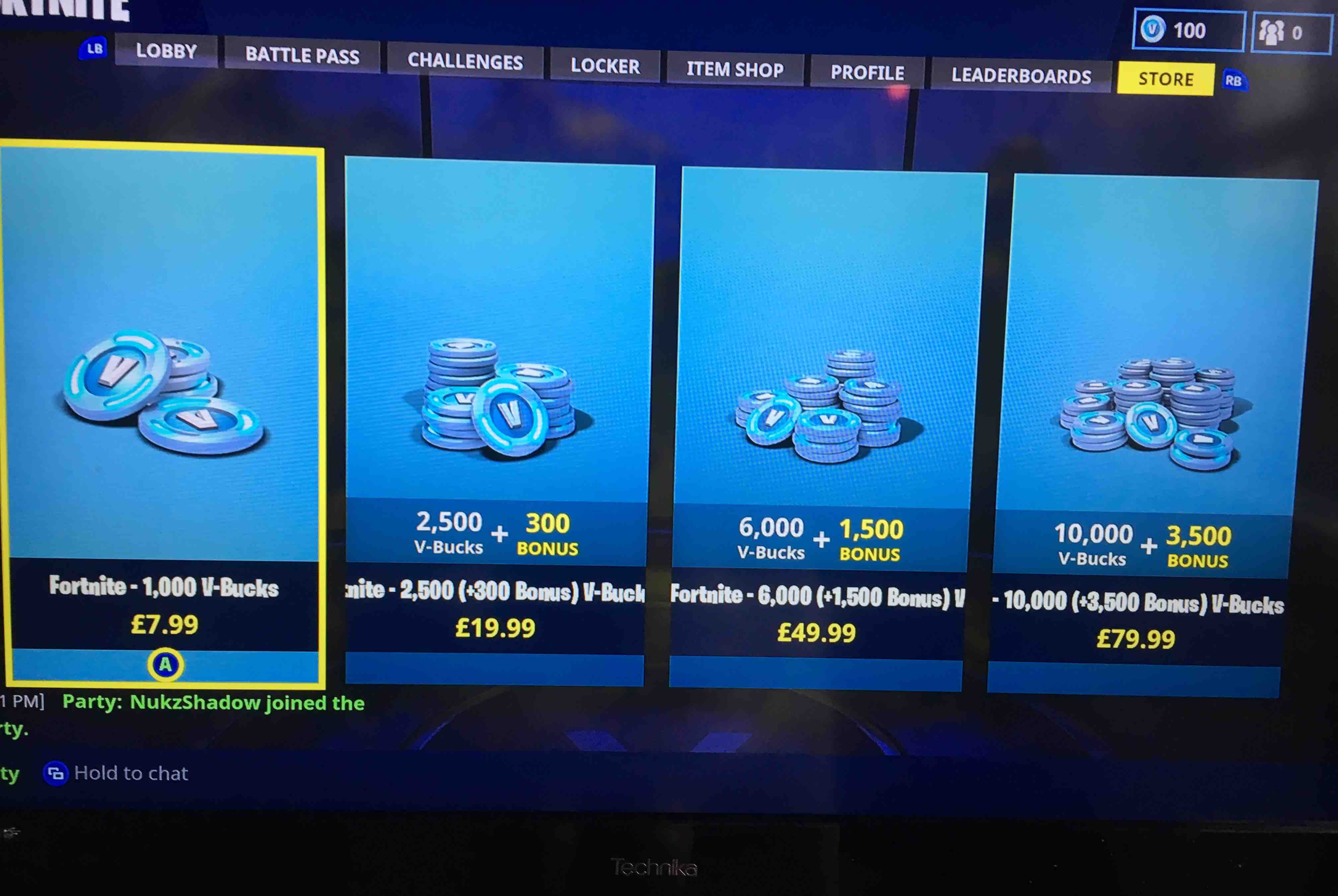 how to hack fortnite xbox one v bucks