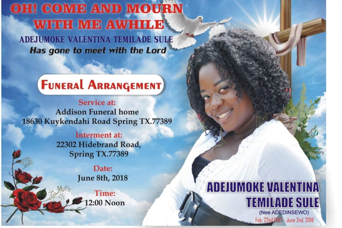 fundraiser by olorunkayomide osilaja funeral arrangement for funeral fundraiser flyer