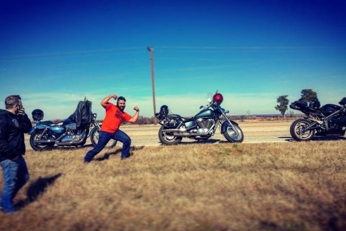 motorcycle trip gofundme