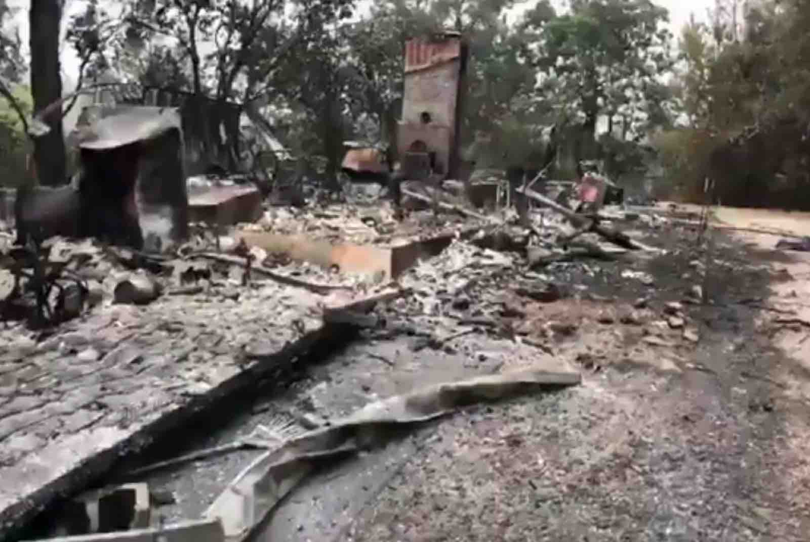 Brian Higgins Home Lost In Carr Fire photo