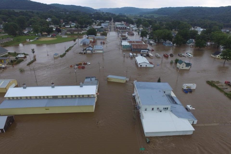 Fundraiser by Frank Quinn La Farge Flood Relief