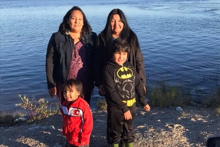 Helping Aprel and her kids! photo