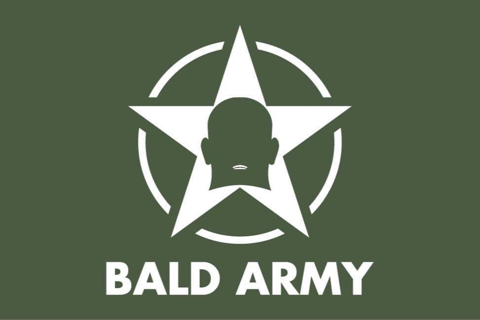 BaldBuilders Charity Stickers photo