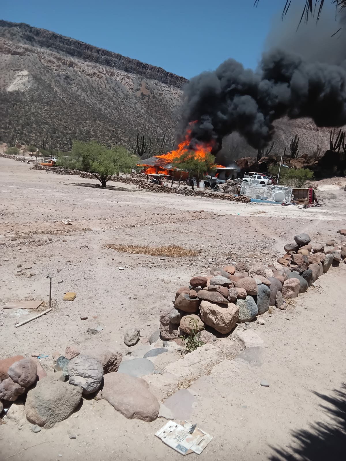 Misión San Borja fire recovery fund for gate keepers campaign photo, 2 of 8