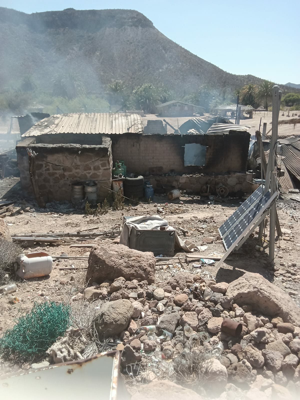 Misión San Borja fire recovery fund for gate keepers campaign photo, 5 of 8