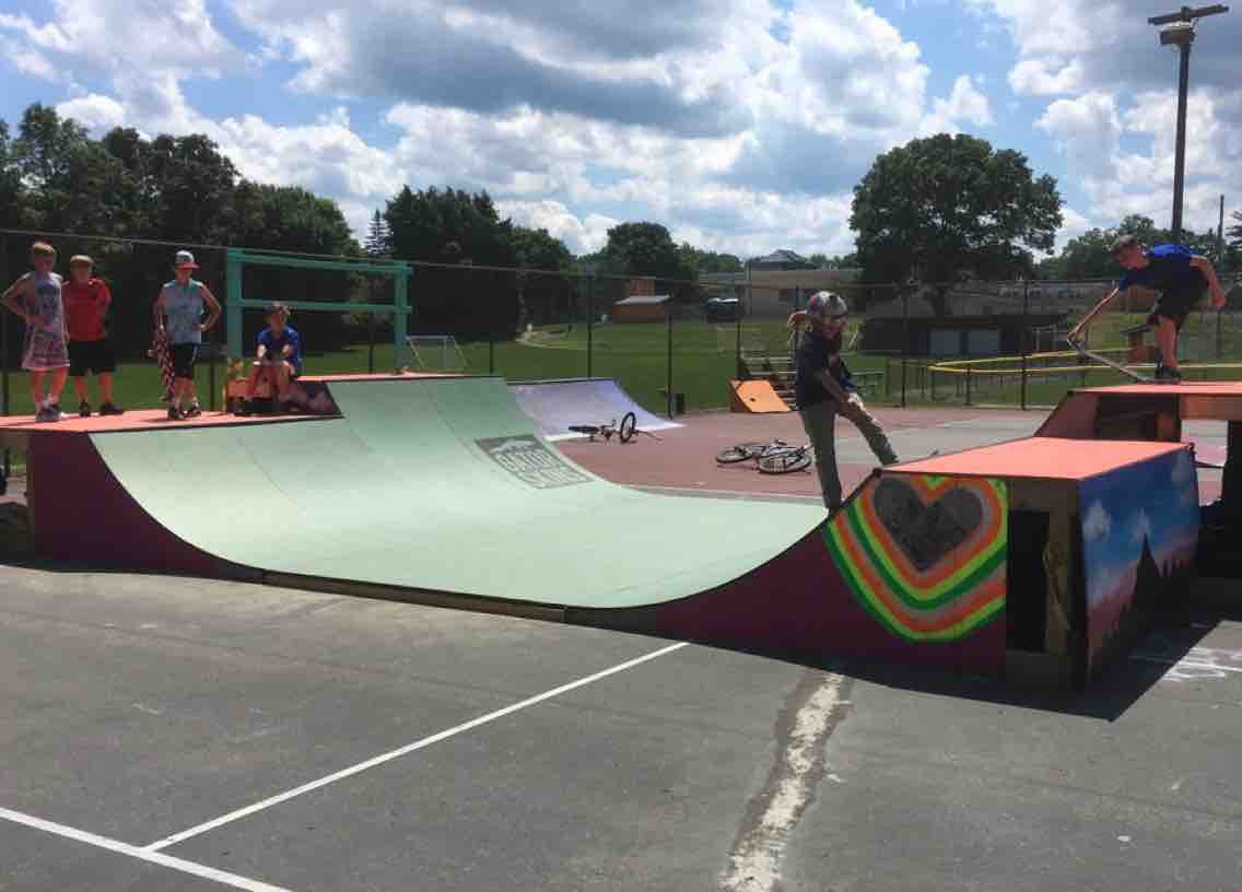 Rebuilding Uxbridge Skatepark photo
