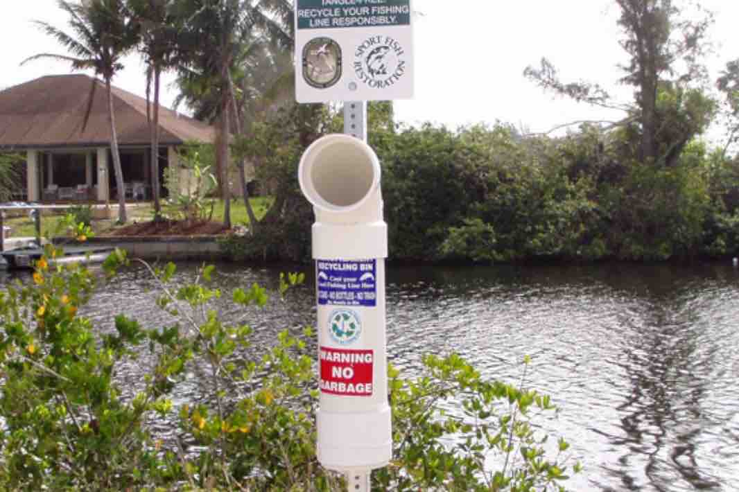 Fundraiser by Megan McGrath Fishing Line Recycling Bins Palm Beach County