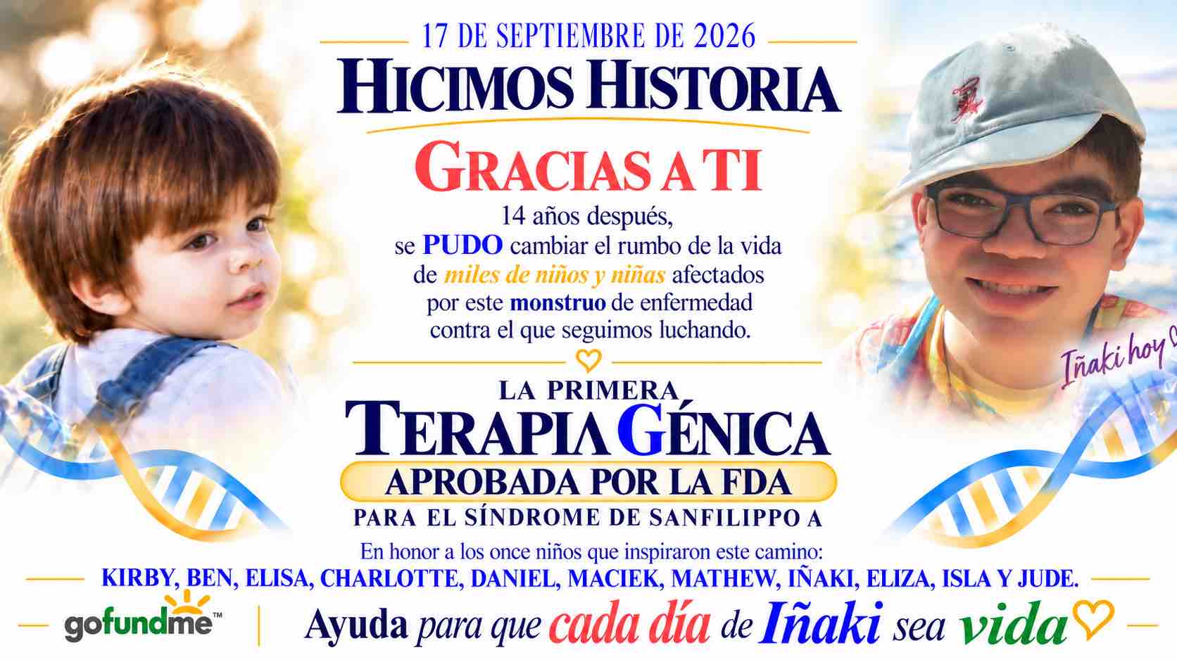 Ayuda para que cada día de Iñaki sea vida campaign photo, 2 of 4