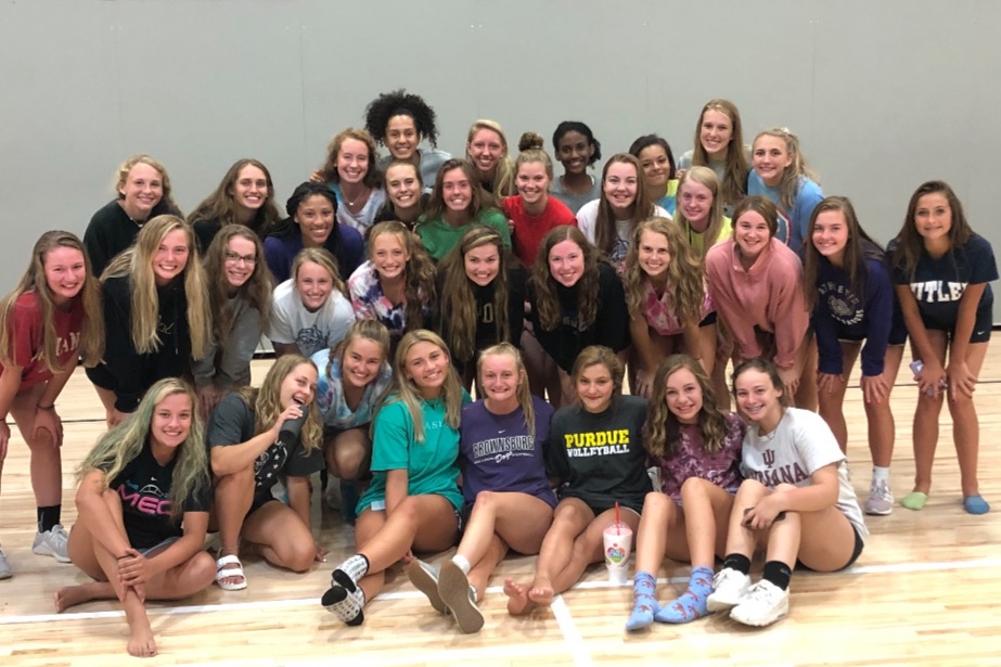 Fundraiser for Drew Tower by Katie Maples Brownsburg Volleyball 2019