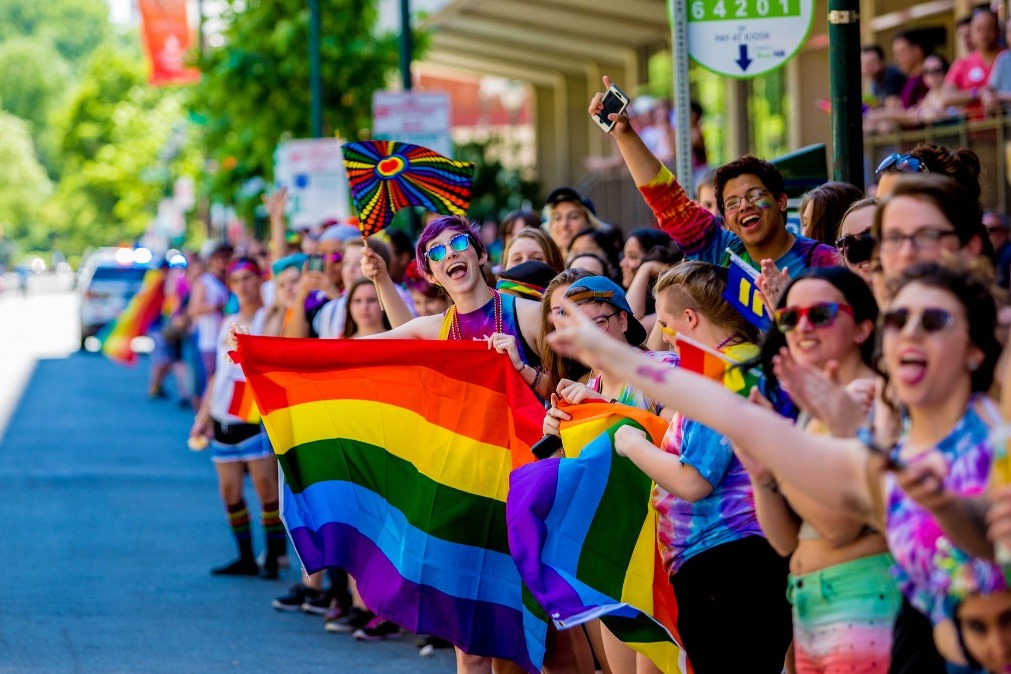 Gay pride caps