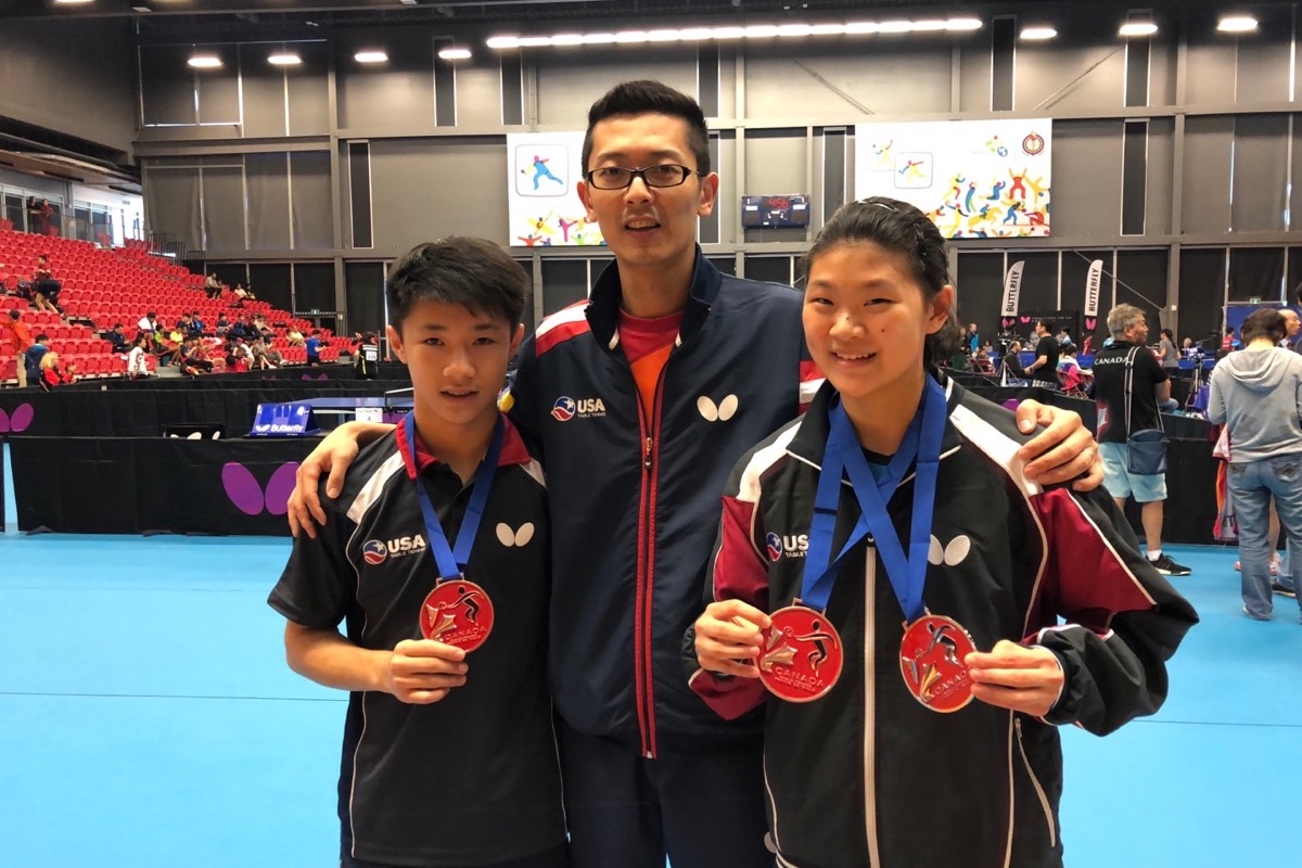 Fundraiser for AITTA Table Tennis by Shigang Yang Atlanta