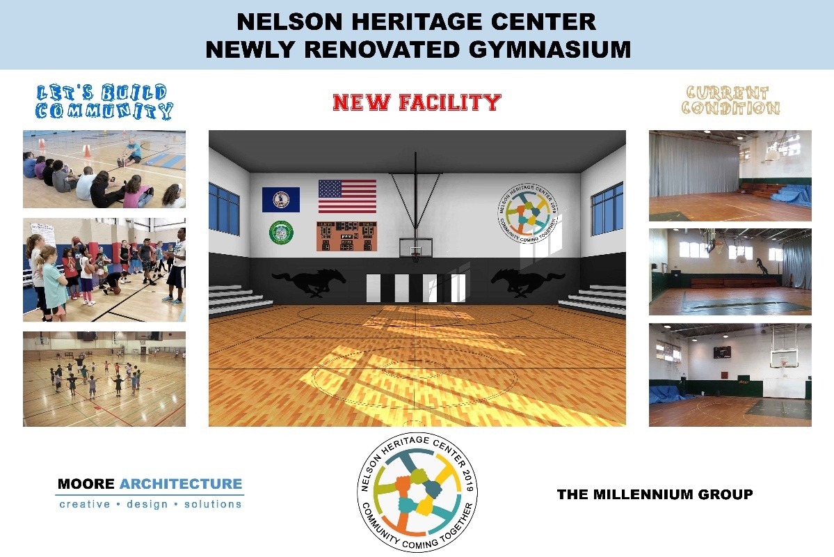 Fundraiser by Edith Napier Restoration of Community Center Gymnasium Floors