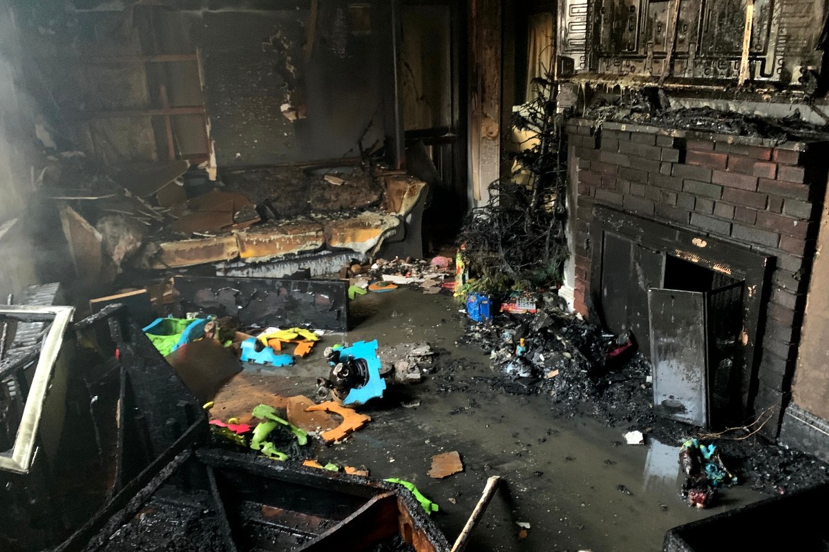 Fundraiser by Catarina Morrissette : Christmas Fire ruins family home