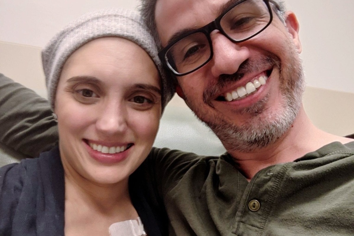 Saldaña Family - pregnant with cancer photo