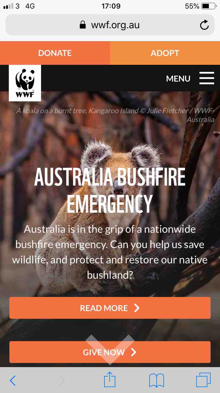 Fundraiser by Michelle Corley WWF Australia