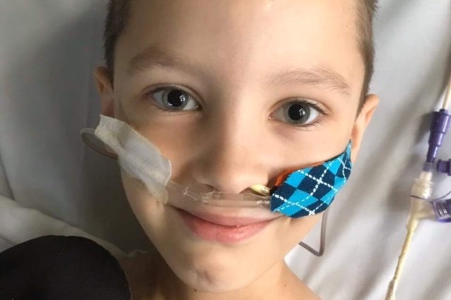 Mitchell Blasts Neuroblastoma photo