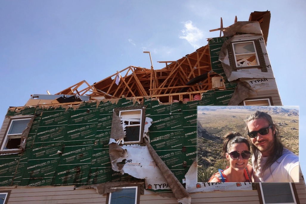 Nashville Tornado - Brandon and Kaylee photo