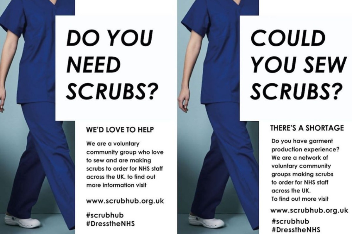 Fundraiser by Catherine Bell Cambridgeshire ScrubHubmaking scrubs