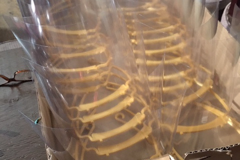 The mini factory silent after months of continuous printing