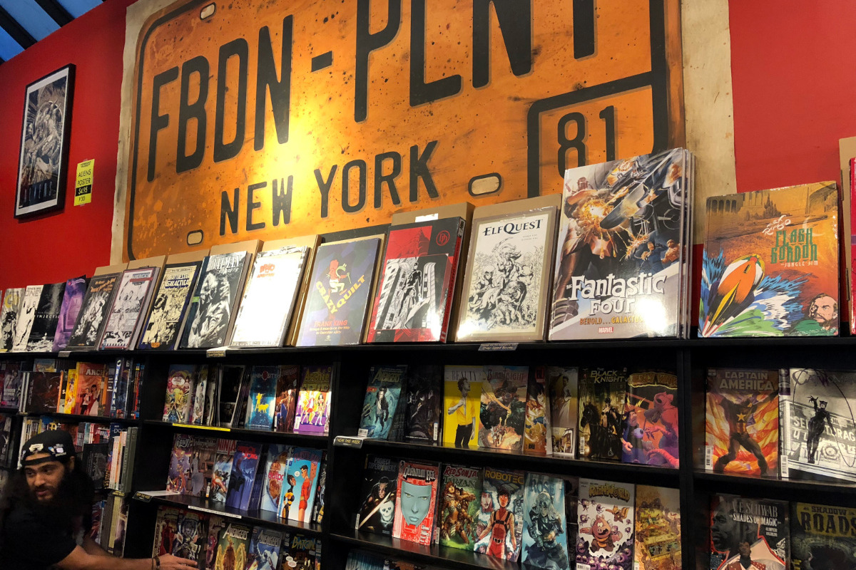 Forbidden Planet Comic Book Store 13th St NYC 7369