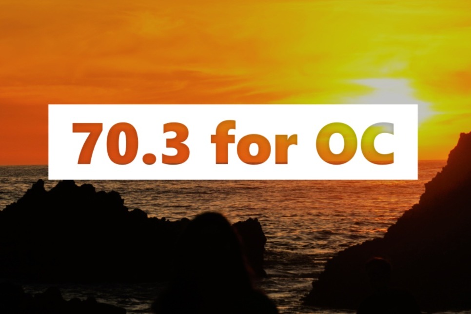70.3 for OC - Race Against COVID photo