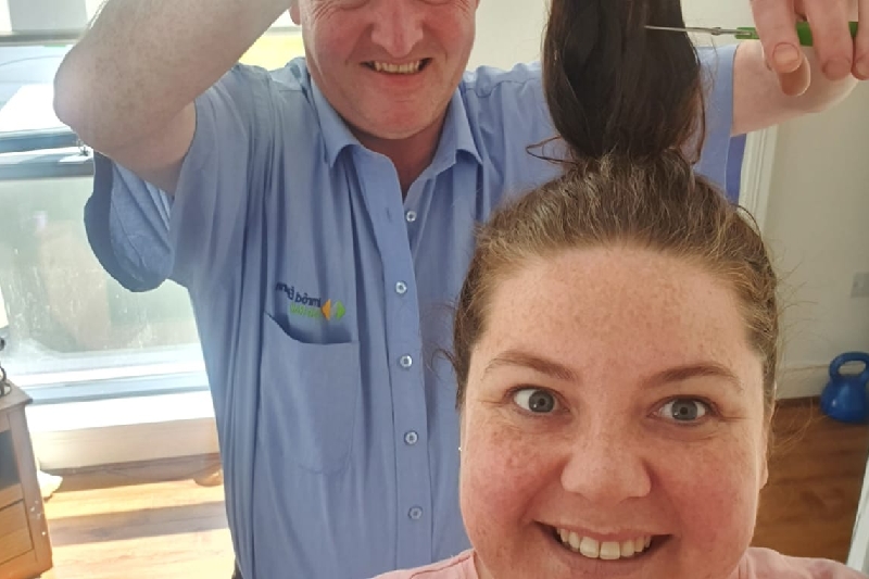 Fundraiser by Kate Walsh Gails head shave fundraiser