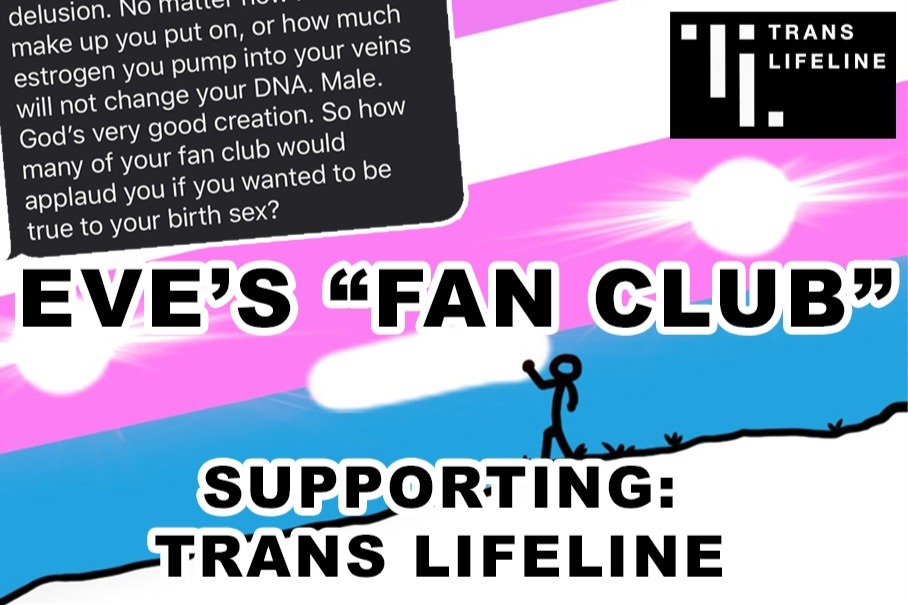 Eve’s Fan Club - Support Trans Rights - Fight Hate photo