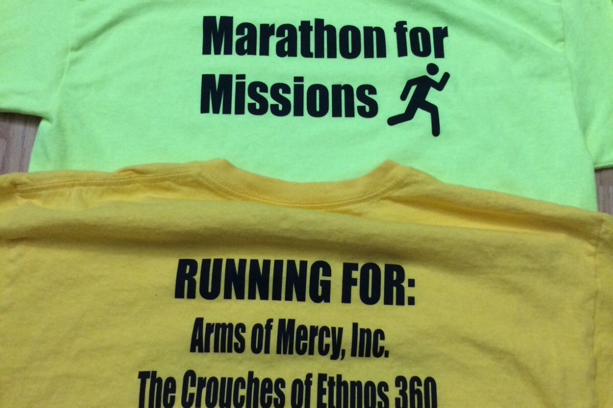 Marathon for Two Missions photo