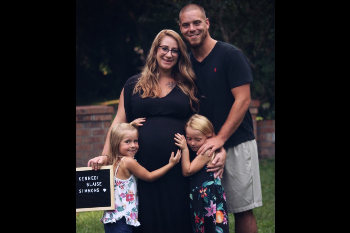 Support for Anthony’s services and Family photo