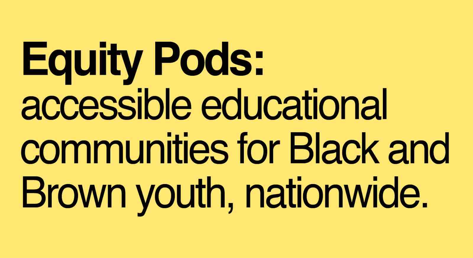 Black Education Pods photo