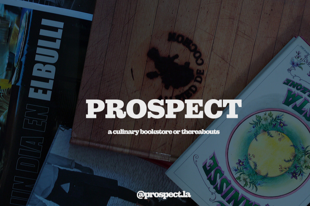 PROSPECT: a culinary bookstore photo