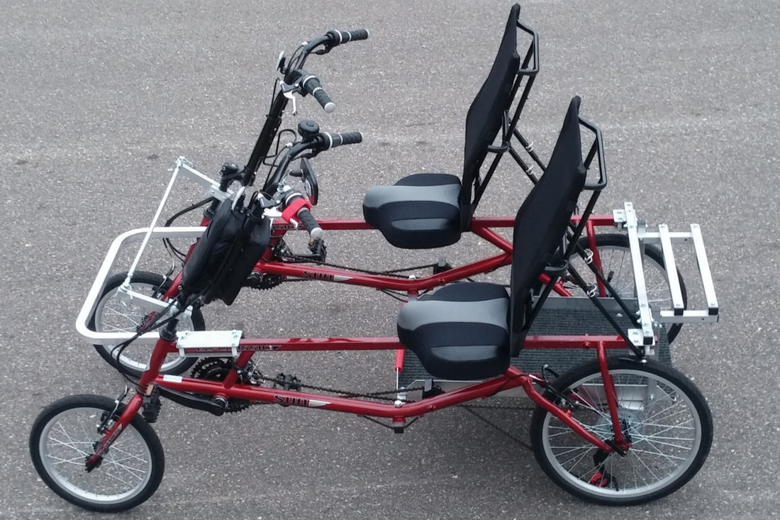 Adaptive Dual Bicycle for Keith Ermolovich
