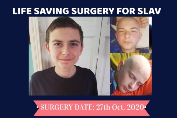 Lifesaving surgery for Slav photo