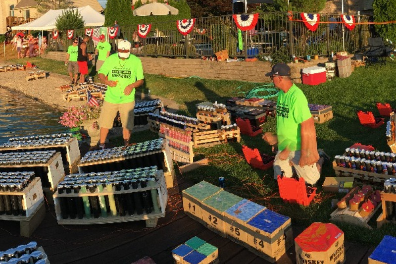 Fundraiser by Michael Carrier Royal Forest Lake Fireworks 2019