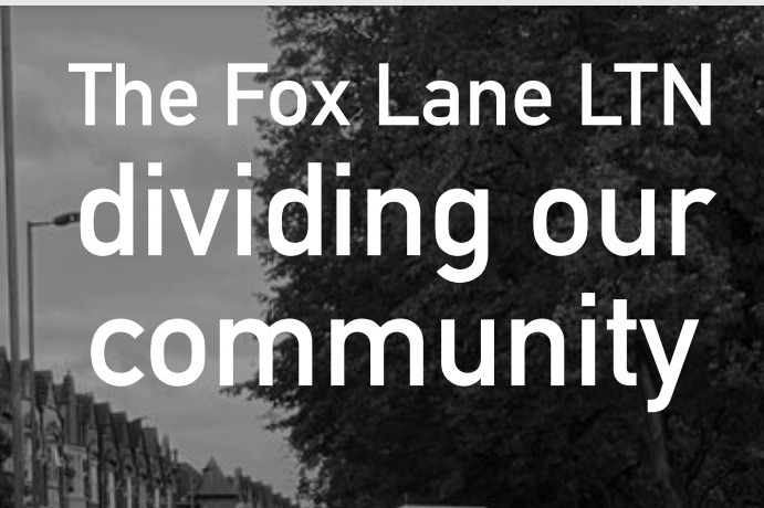 STOP the LTN's - Fox Lane & Enfield photo