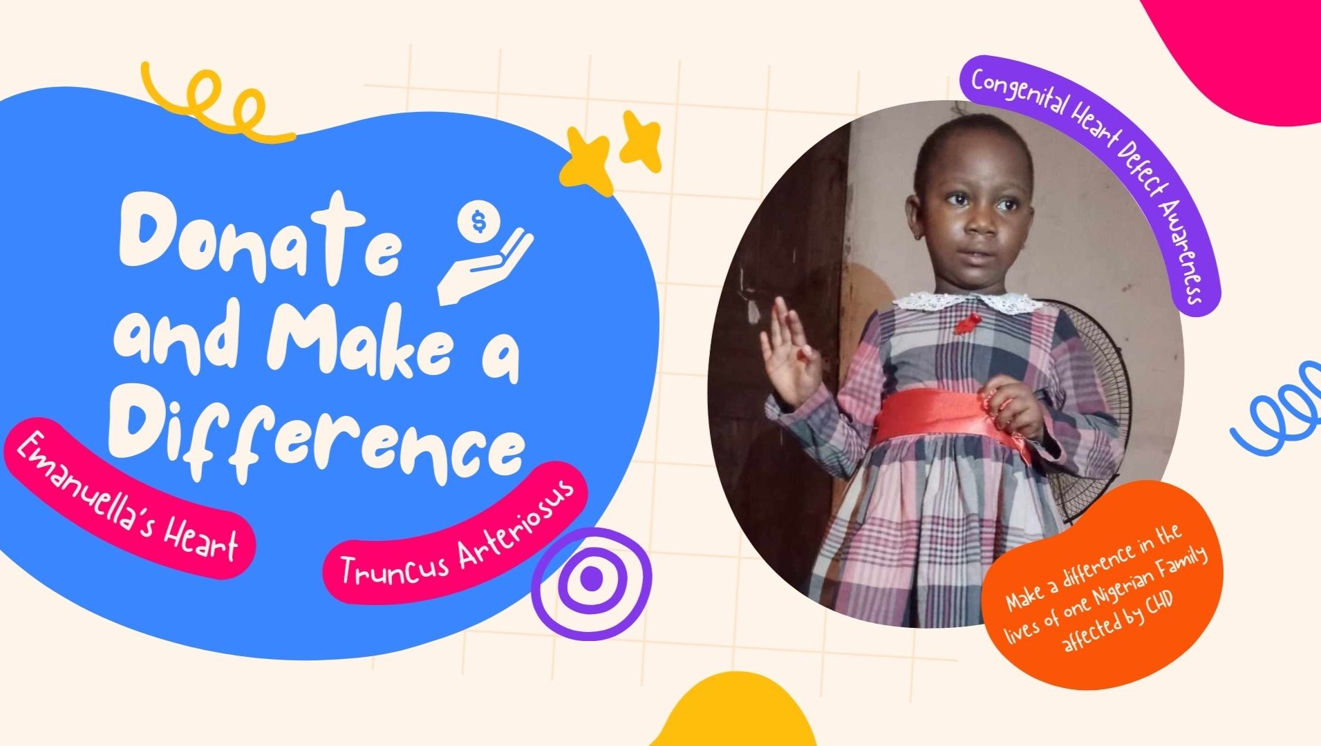 Help Support Emmanuella's Heart Surgery for CHD photo