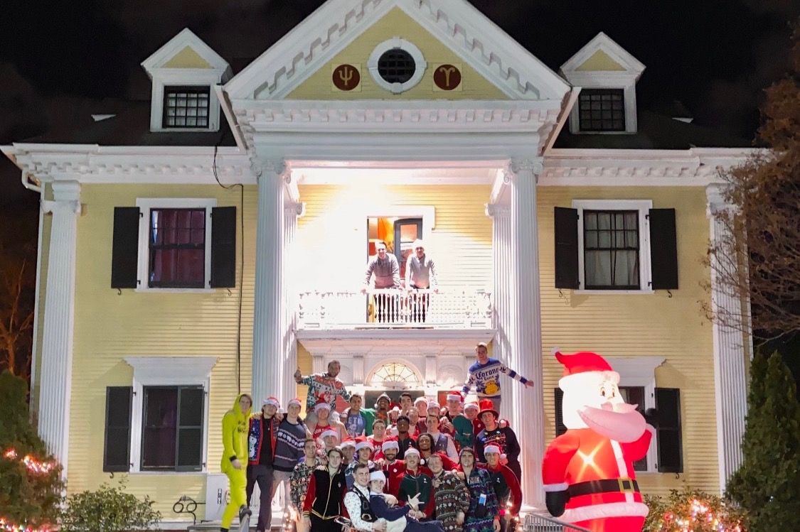 Psi Upsilon Holiday Food Drive photo