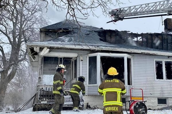 Osterhout Family House Fire photo
