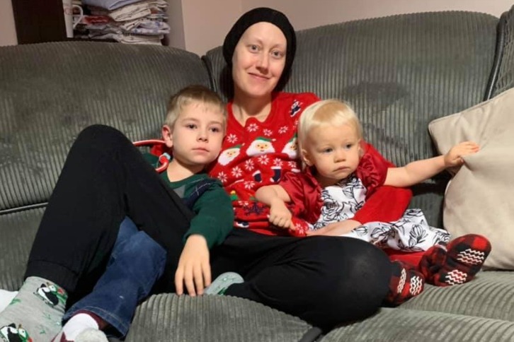 Michelle Moon and family photo