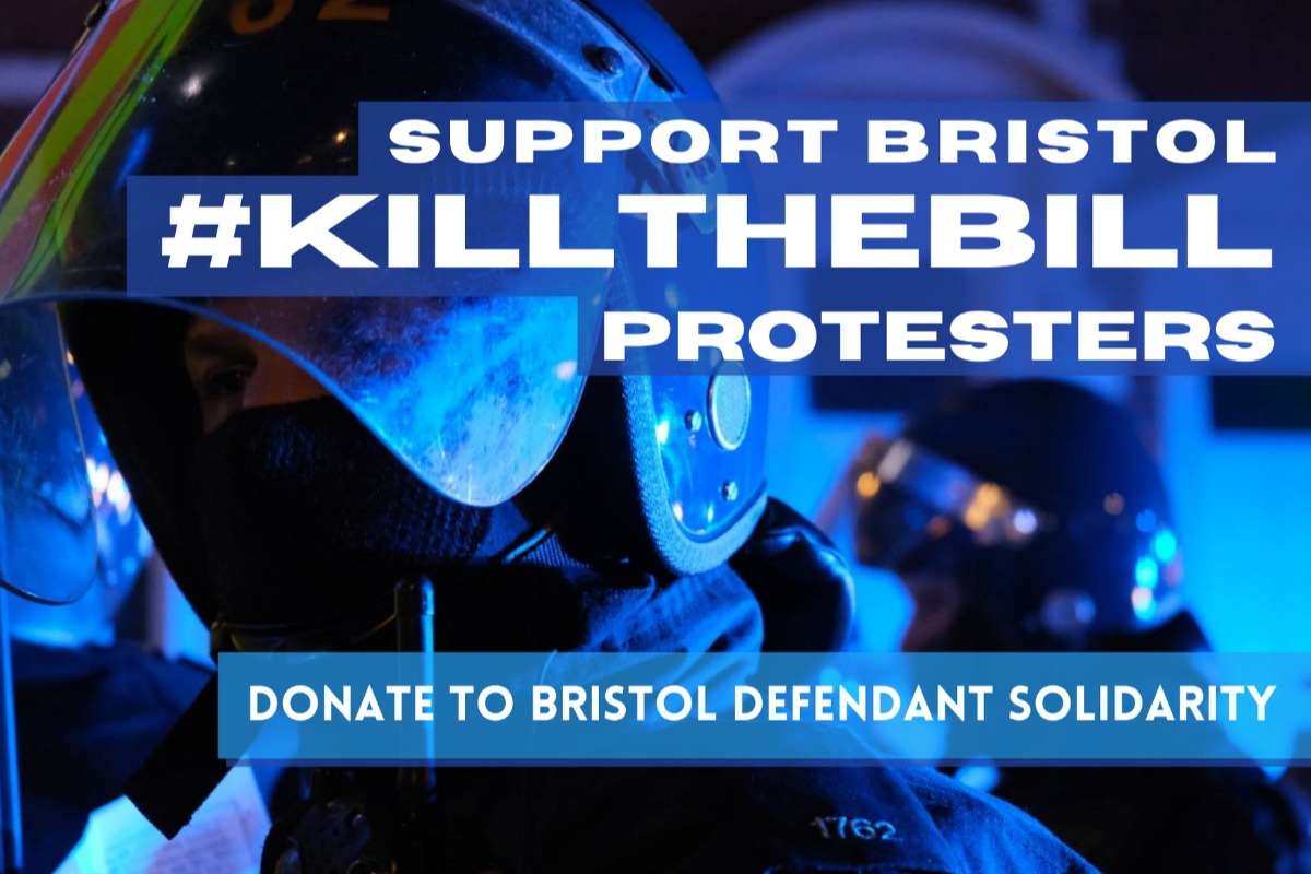 #KillTheBill: Bristol legal support in the streets photo