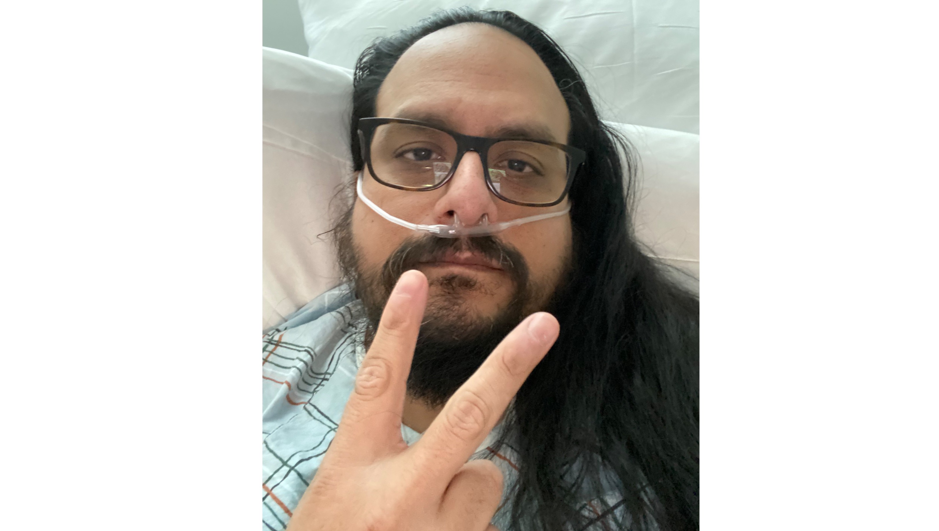 Help Lou fight his battle against Covid photo