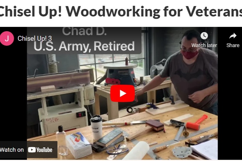 Fundraiser by Jeffrey Voss Chisel Up! Woodworking for Veterans