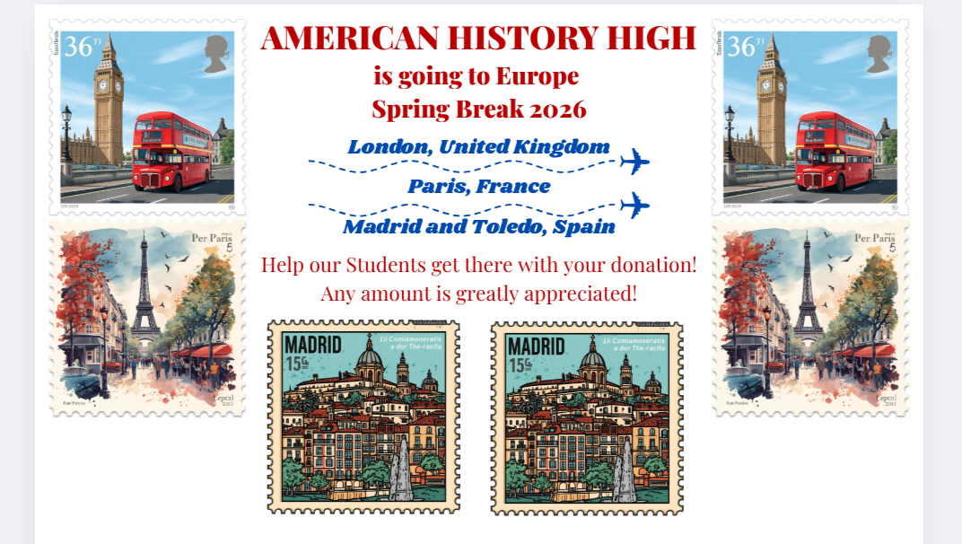 Help Our AHHS Students See the World photo