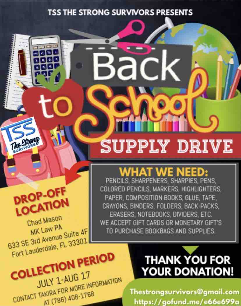 Fundraiser by Takira Brown Backpack Distribution